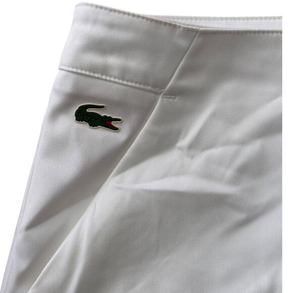 Lacoste Golf Skort White Sz 38 women’s - Picture 2 of 7